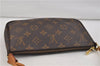 Authentic Louis Vuitton Monogram Pochette Accessoires Pouch M51980 LV 1617E