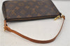 Authentic Louis Vuitton Monogram Pochette Accessoires Pouch M51980 LV 1617E