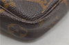 Authentic Louis Vuitton Monogram Pochette Accessoires Pouch M51980 LV 1617E
