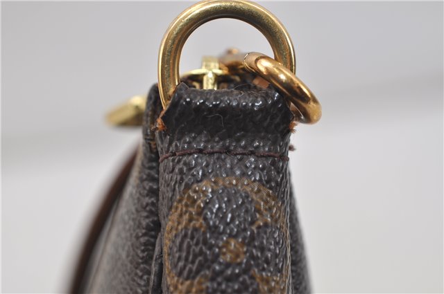 Authentic Louis Vuitton Monogram Pochette Accessoires Pouch M51980 LV 1617E