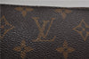 Authentic Louis Vuitton Monogram Pochette Accessoires Pouch M51980 LV 1617E