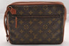 Authentic Louis Vuitton Monogram Pochette Sport Clutch Hand Bag Old Model 1617I