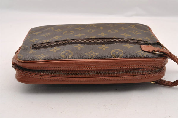Authentic Louis Vuitton Monogram Pochette Sport Clutch Hand Bag Old Model 1617I