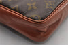 Authentic Louis Vuitton Monogram Pochette Sport Clutch Hand Bag Old Model 1617I