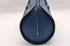 Authentic Louis Vuitton Epi Soufflot Hand Bag Blue M52225 LV 1618I