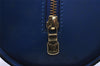 Authentic Louis Vuitton Epi Soufflot Hand Bag Blue M52225 LV 1618I