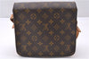 Authentic Louis Vuitton Monogram Cartouchiere MM M51253 Shoulder Cross Bag 1619F