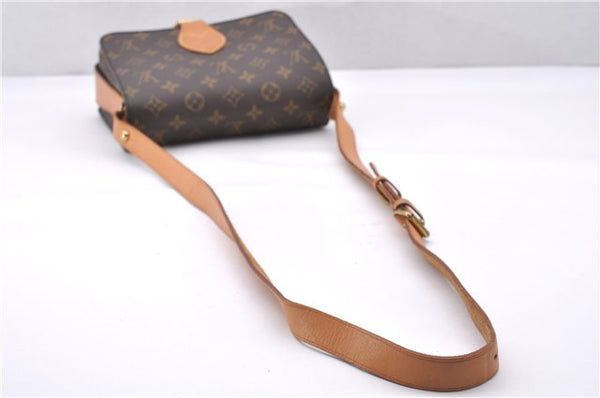 Authentic Louis Vuitton Monogram Cartouchiere MM M51253 Shoulder Cross Bag 1619F