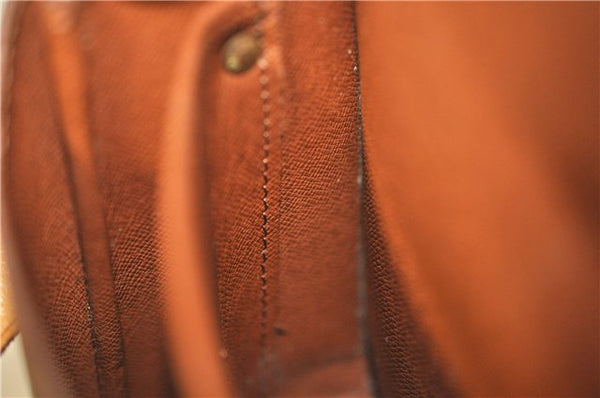 Authentic Louis Vuitton Monogram Cartouchiere MM M51253 Shoulder Cross Bag 1619F