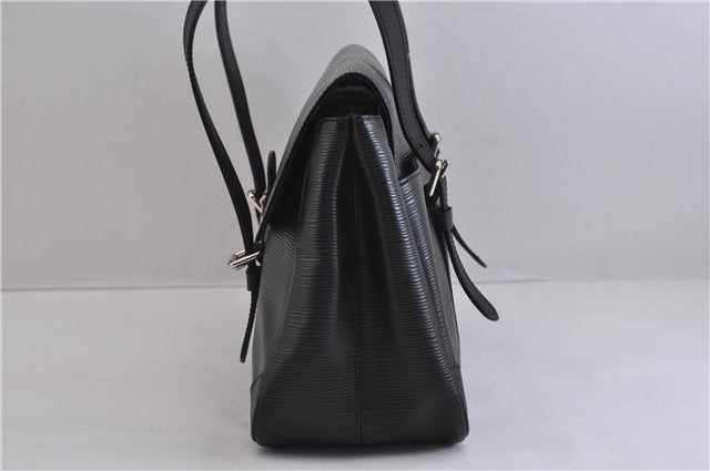 Authentic Louis Vuitton Epi Segur MM Shouler Bag Black M58862 LV 1620D