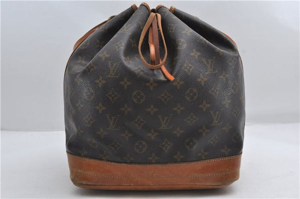Authentic Louis Vuitton Monogram Noe Shoulder Bag M42224 LV 1620E