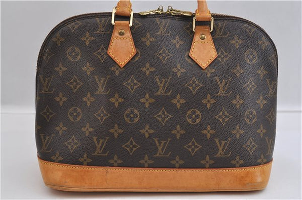 Authentic Louis Vuitton Monogram Alma Hand Bag Purse M51130 LV 1620F
