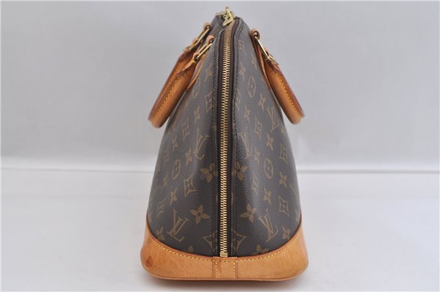 Authentic Louis Vuitton Monogram Alma Hand Bag Purse M51130 LV 1620F