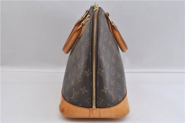 Authentic Louis Vuitton Monogram Alma Hand Bag Purse M51130 LV 1620F