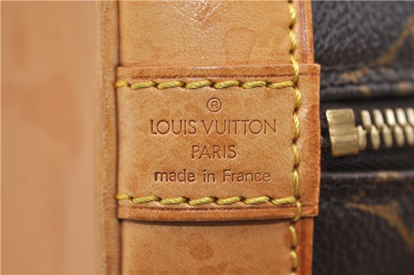 Authentic Louis Vuitton Monogram Alma Hand Bag Purse M51130 LV 1620F