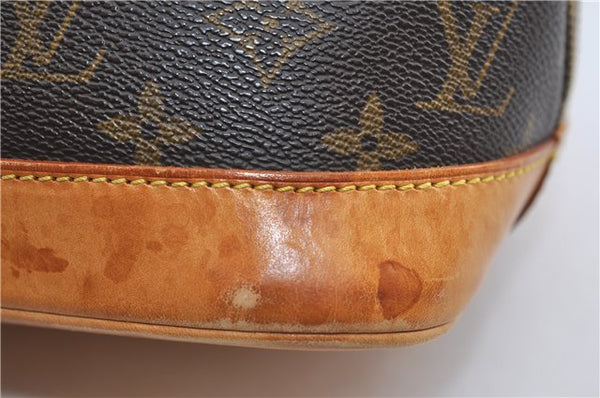 Authentic Louis Vuitton Monogram Alma Hand Bag Purse M51130 LV 1620F