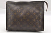Auth Louis Vuitton Monogram Poche Toilette 26 M47542 Cosmetics Pouch Junk 1620I