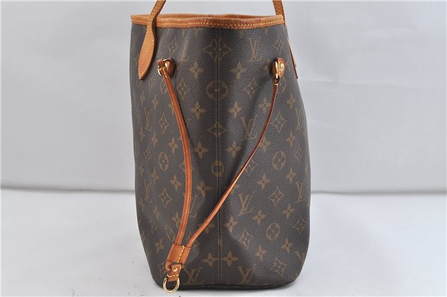 Authentic Louis Vuitton Monogram Neverfull MM Tote Bag M40156 LV 1621D