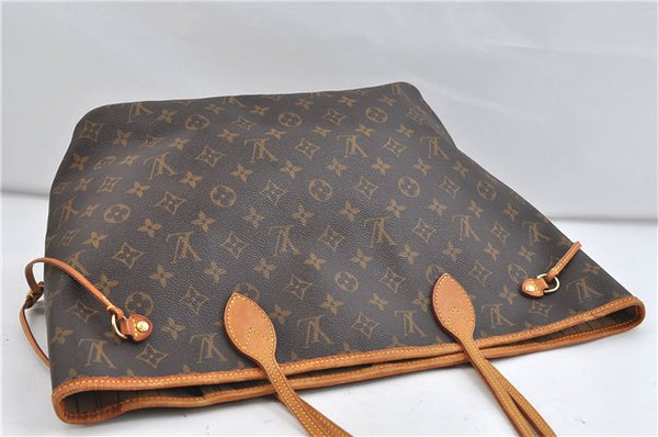 Authentic Louis Vuitton Monogram Neverfull MM Tote Bag M40156 LV 1621D