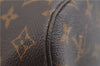 Authentic Louis Vuitton Monogram Neverfull MM Tote Bag M40156 LV 1621D