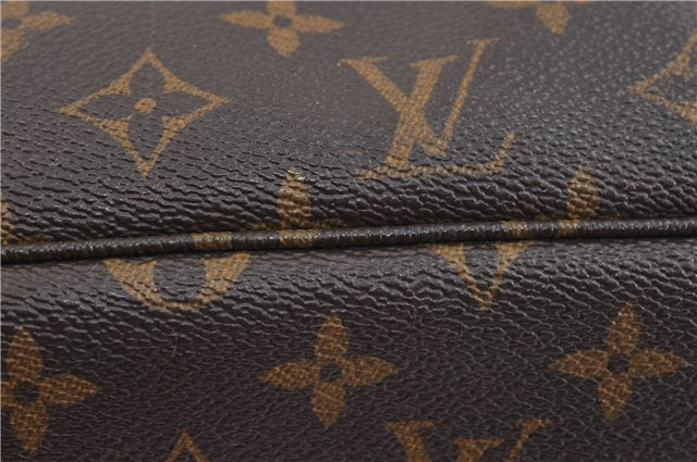 Authentic Louis Vuitton Monogram Neverfull MM Tote Bag M40156 LV 1621D