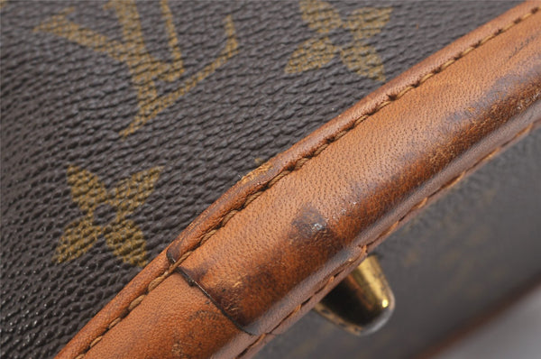 Authentic Louis Vuitton Monogram Bucket PM Shoulder Tote Bag USA Model LV 1621I