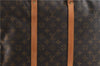 Authentic Louis Vuitton Monogram Sirius 50 Travel Hand Bag M41406 LV 1622D