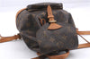 Authentic Louis Vuitton Monogram Montsouris PM Backpack M51137 LV 1622E