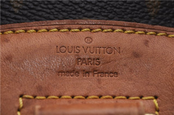 Authentic Louis Vuitton Monogram Montsouris PM Backpack M51137 LV 1622E