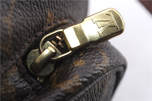 Authentic Louis Vuitton Monogram Montsouris PM Backpack M51137 LV 1622E