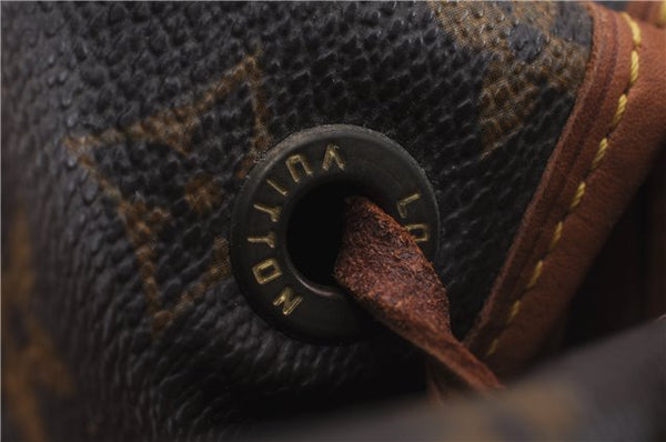 Authentic Louis Vuitton Monogram Montsouris PM Backpack M51137 LV 1622E