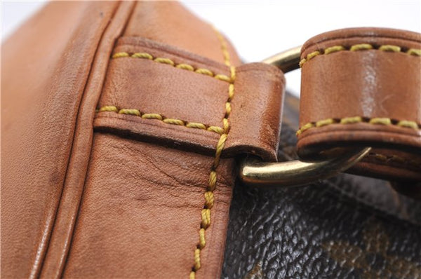 Authentic Louis Vuitton Monogram Montsouris PM Backpack M51137 LV 1622E