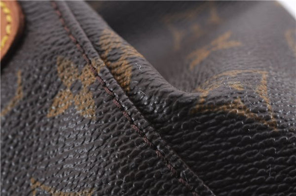 Authentic Louis Vuitton Monogram Montsouris PM Backpack M51137 LV 1622E