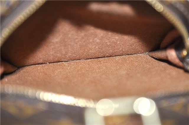 Authentic Louis Vuitton Monogram Montsouris PM Backpack M51137 LV 1622E