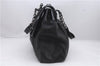 Authentic FENDI B-Bag Chain Shoulder Hand Bag Leather Enamel Black 1623D