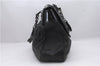Authentic FENDI B-Bag Chain Shoulder Hand Bag Leather Enamel Black 1623D