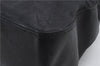 Authentic FENDI B-Bag Chain Shoulder Hand Bag Leather Enamel Black 1623D