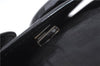 Authentic FENDI B-Bag Chain Shoulder Hand Bag Leather Enamel Black 1623D