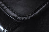 Authentic FENDI B-Bag Chain Shoulder Hand Bag Leather Enamel Black 1623D