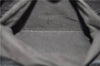 Authentic FENDI B-Bag Chain Shoulder Hand Bag Leather Enamel Black 1623D