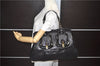 Authentic FENDI B-Bag Chain Shoulder Hand Bag Leather Enamel Black 1623D