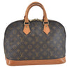 Authentic Louis Vuitton Monogram Alma Hand Bag M51130 LV 1624B