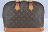 Authentic Louis Vuitton Monogram Alma Hand Bag M51130 LV 1624B