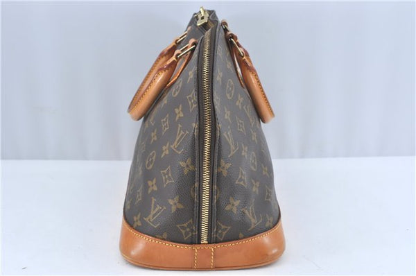 Authentic Louis Vuitton Monogram Alma Hand Bag M51130 LV 1624B