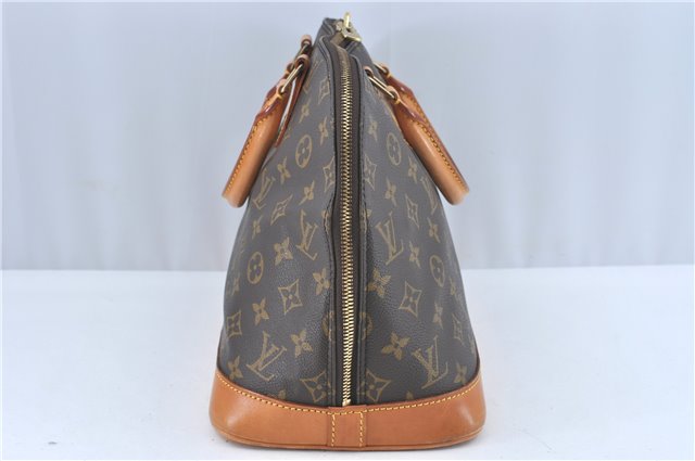 Authentic Louis Vuitton Monogram Alma Hand Bag M51130 LV 1624B