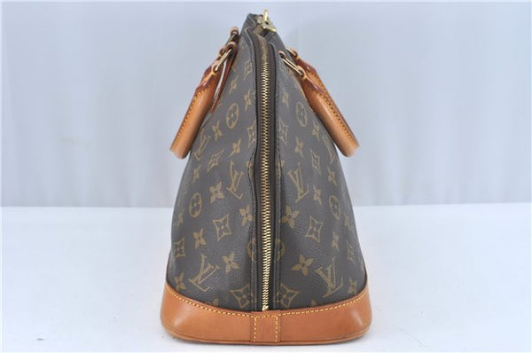 Authentic Louis Vuitton Monogram Alma Hand Bag M51130 LV 1624B