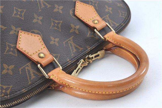 Authentic Louis Vuitton Monogram Alma Hand Bag M51130 LV 1624B