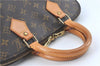Authentic Louis Vuitton Monogram Alma Hand Bag M51130 LV 1624B