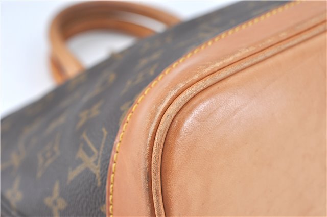 Authentic Louis Vuitton Monogram Alma Hand Bag M51130 LV 1624B