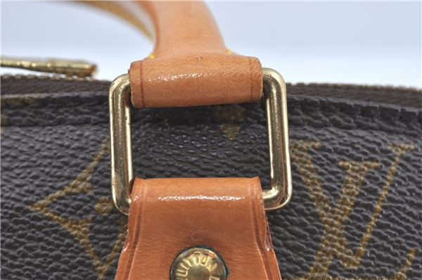 Authentic Louis Vuitton Monogram Alma Hand Bag M51130 LV 1624B